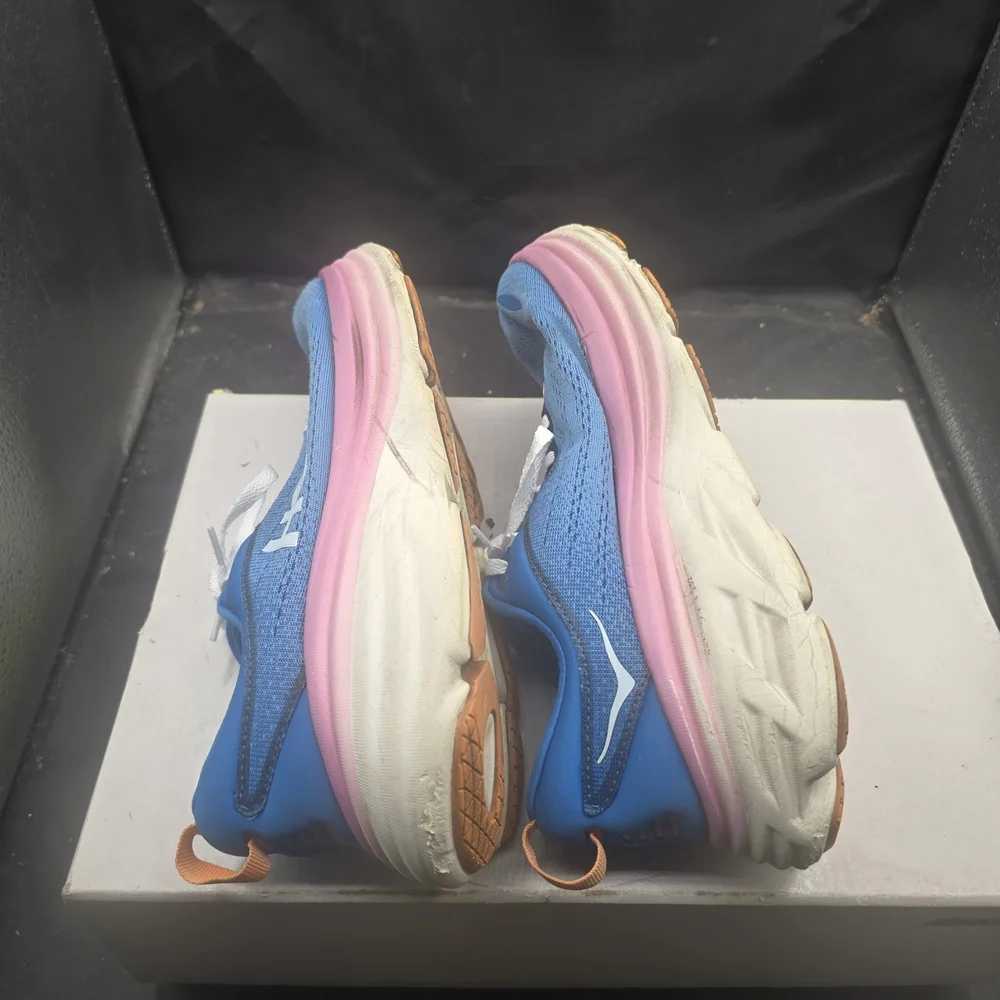 Hoka Vibrant Blue Sneakers with‎ White Details